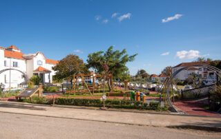 Vista geral do Jardim Sensorial