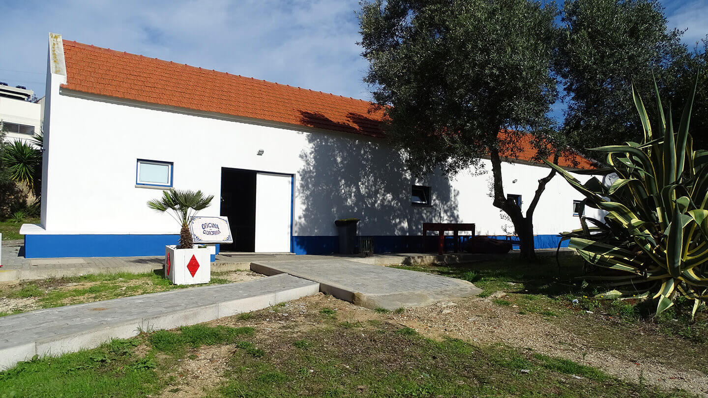 Exterior da Oficina da Cidadania